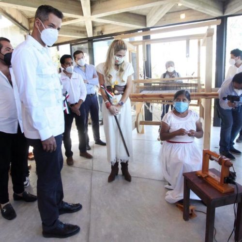 Por iniciativa de Ivette Morán de Murat, hoy Oaxaca cuenta con  el primer Santuario del Gusano de Seda en México
