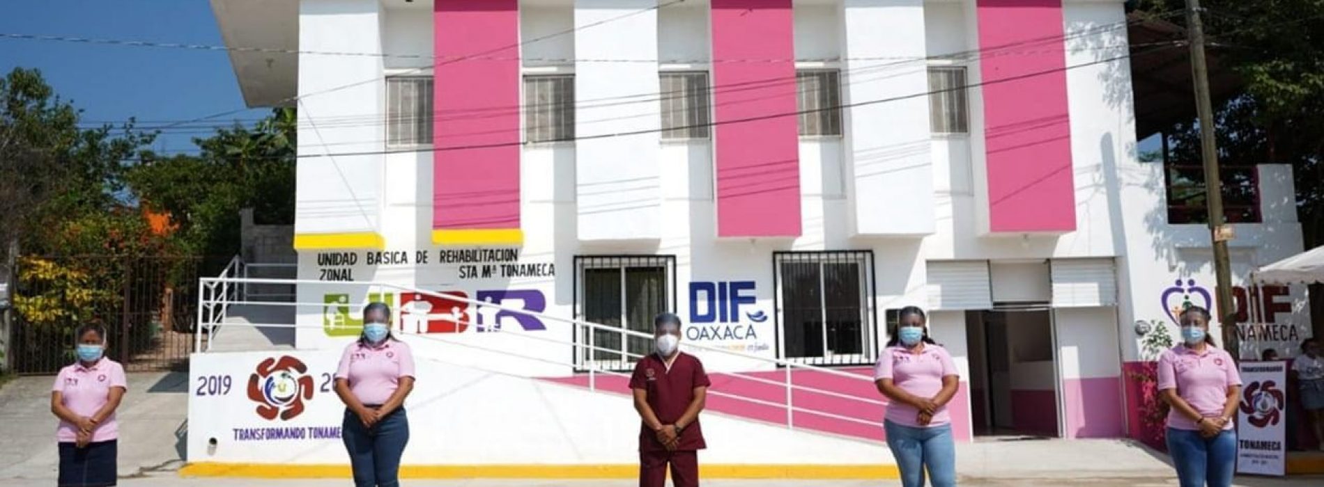 Inaugura DIF Estatal Oaxaca Unidad Básica de Rehabilitación en Santa María Tonameca
