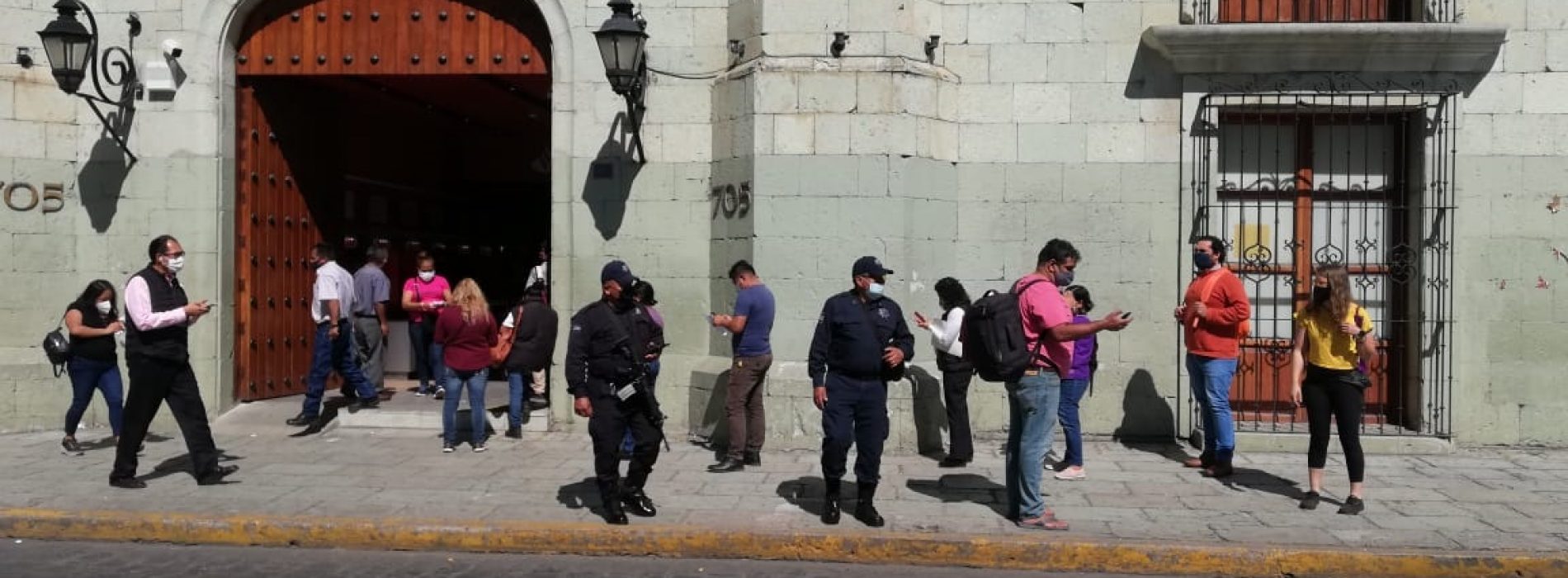 Refuerza Policía Municipal labor de vigilancia en bancos por temporada decembrina