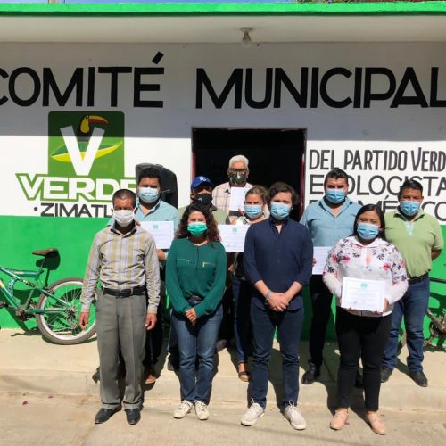 Nuevo presidente del Comité Ejecutivo Municipal y nuevas oficinas en Zimatlán, un logro para el PVEM: Pepe Estefan
