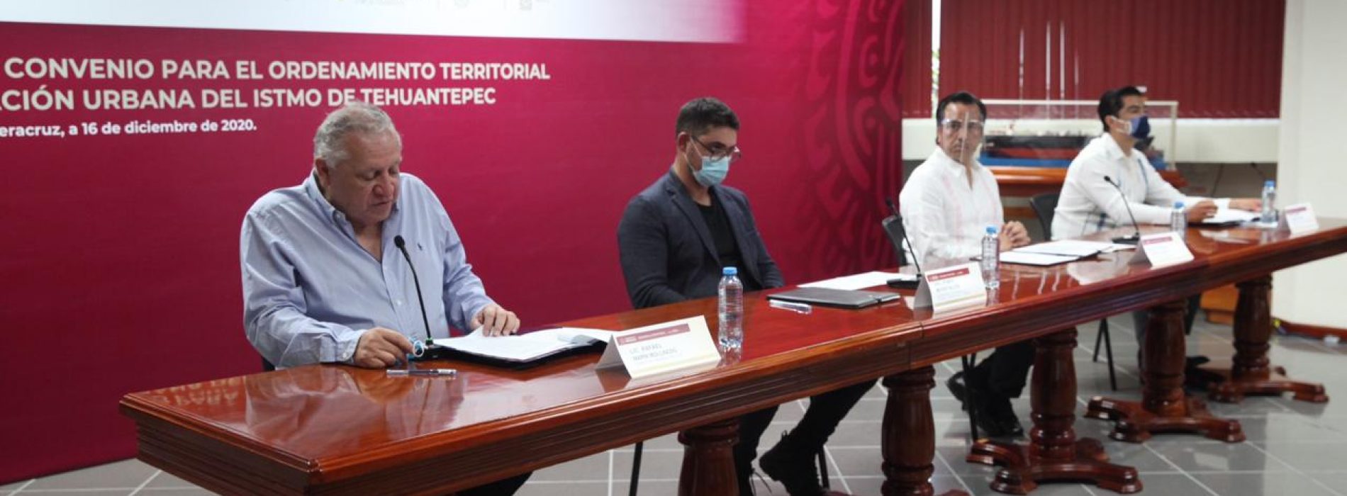 Gobiernos de Oaxaca y Veracruz, unidos para el Ordenamiento Territorial del Istmo de Tehuantepec