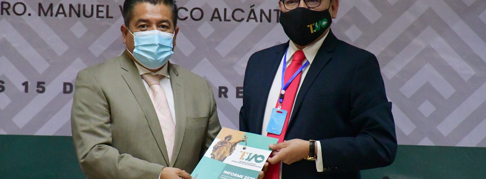 Recibe Congreso Informe del Tribunal de Justicia Administrativa de Oaxaca