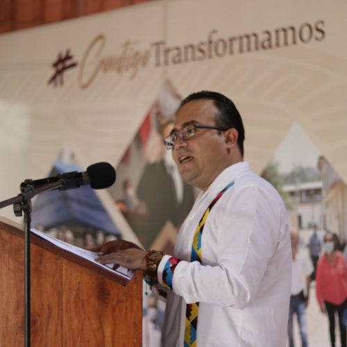 Rinde Pável Meléndez Segundo Informe Legislativo al distrito de Tehuantepec