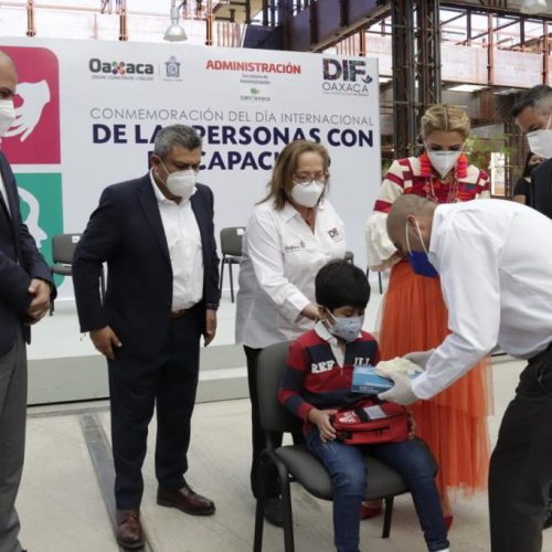 Para el DIF Estatal y el Gobierno de Oaxaca, la inclusión de las personas con discapacidad es una prioridad: Christian Holm Rodríguez