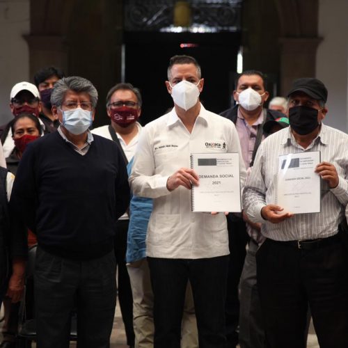 Reconoce AMH participación de las organizaciones sociales en la construcción de un Oaxaca más justo