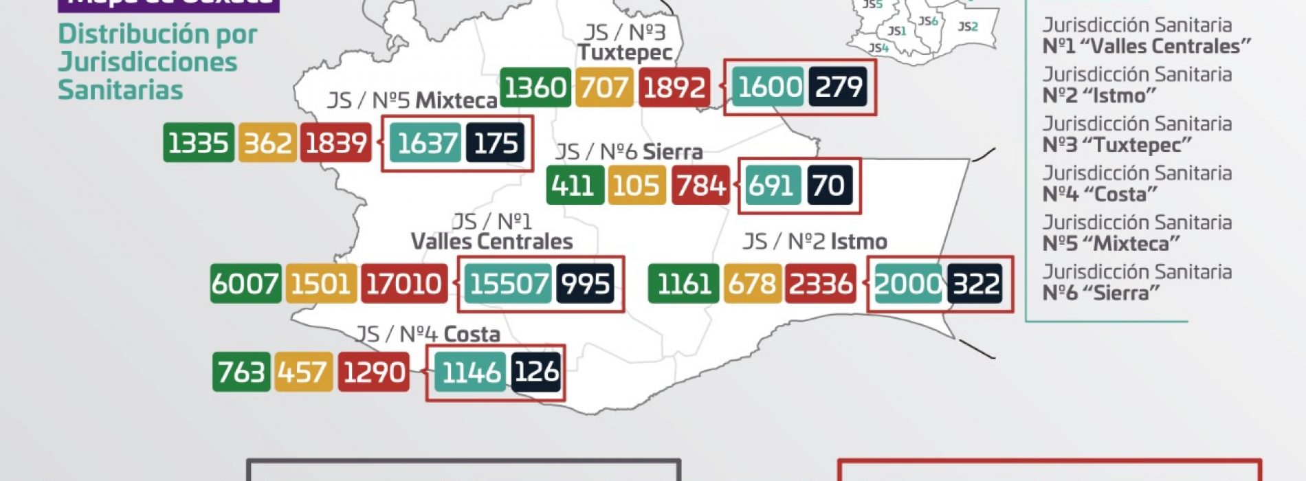 El 46% de defunciones por COVID-19  corresponde al grupo de 65 y más años