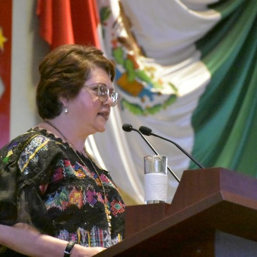Exhorta Diputada Aurora López Acevedo a no pausar vacunación por la COVID 19 en Oaxaca