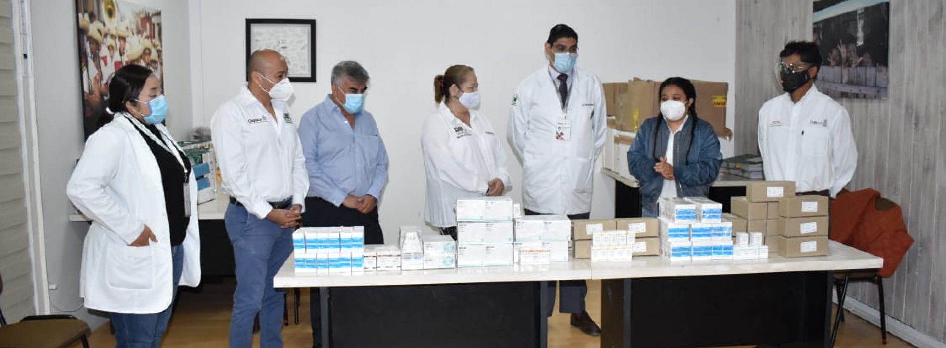 Abastece Gobierno del Estado con medicamentos oncológicos  al hospital de la Niñez Oaxaqueña