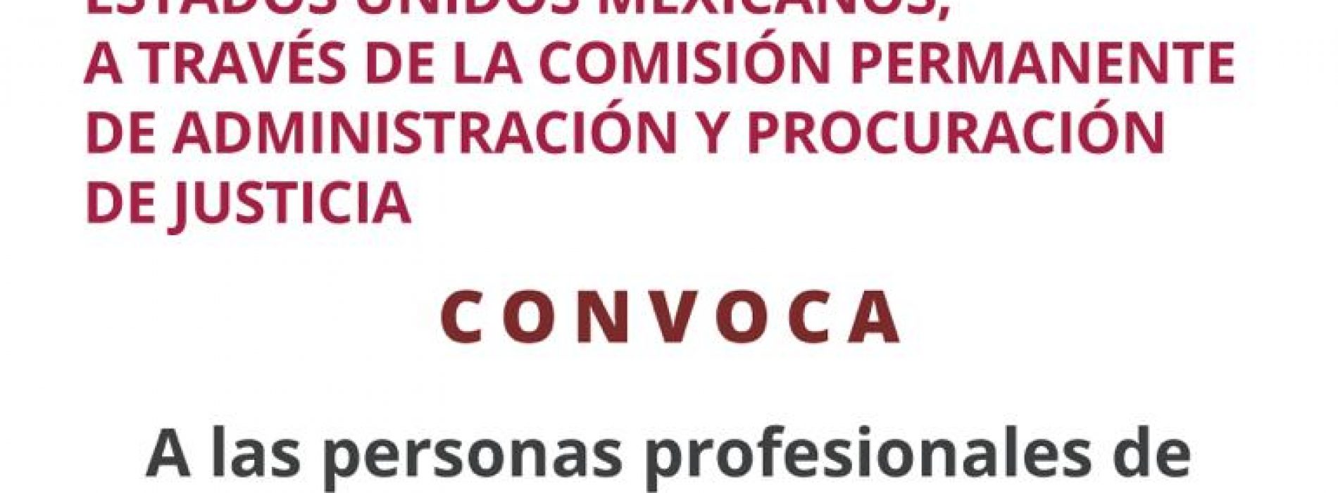 Emite Congreso convocatoria para elegir al o la titular de la Fiscalía de Oaxaca