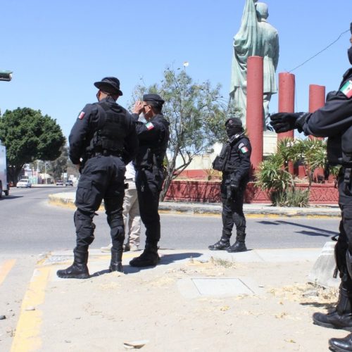 Mantiene Ayuntamiento de Oaxaca operativo para garantizar la seguridad en cruceros