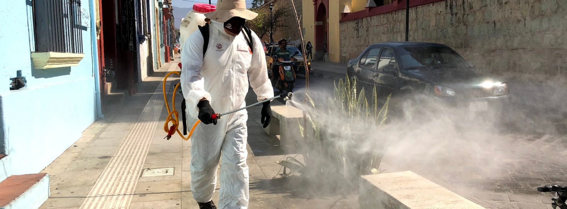 Continúan las acciones del Ayuntamiento de Oaxaca de Juárez para sanear espacios públicos
