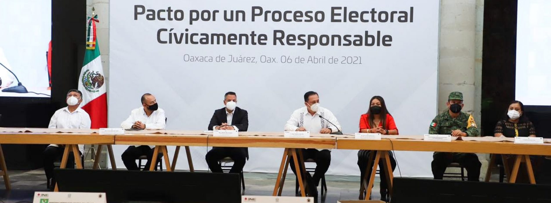 Oaxaca e INE cierran filas por un proceso electoral pacífico