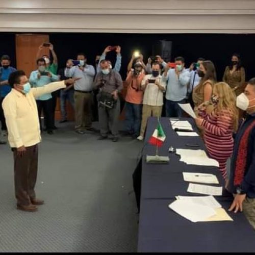 Asume diputado Fredie Delfín presidencia de la Jucopo en el Congreso de Oaxaca