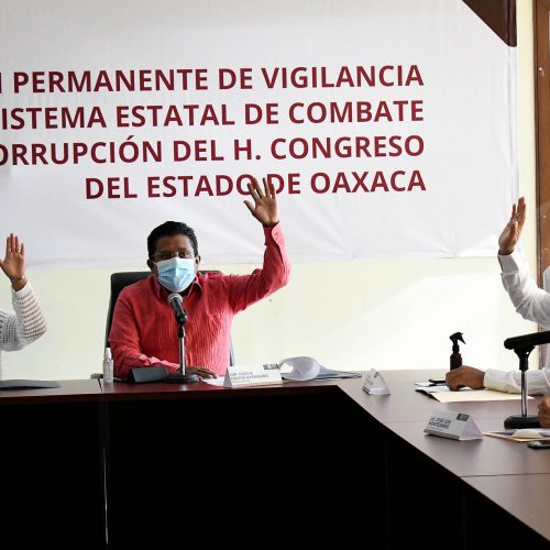 Culmina fase de entrevistas a aspirantes a conformar órgano de combate a la corrupción en Oaxaca