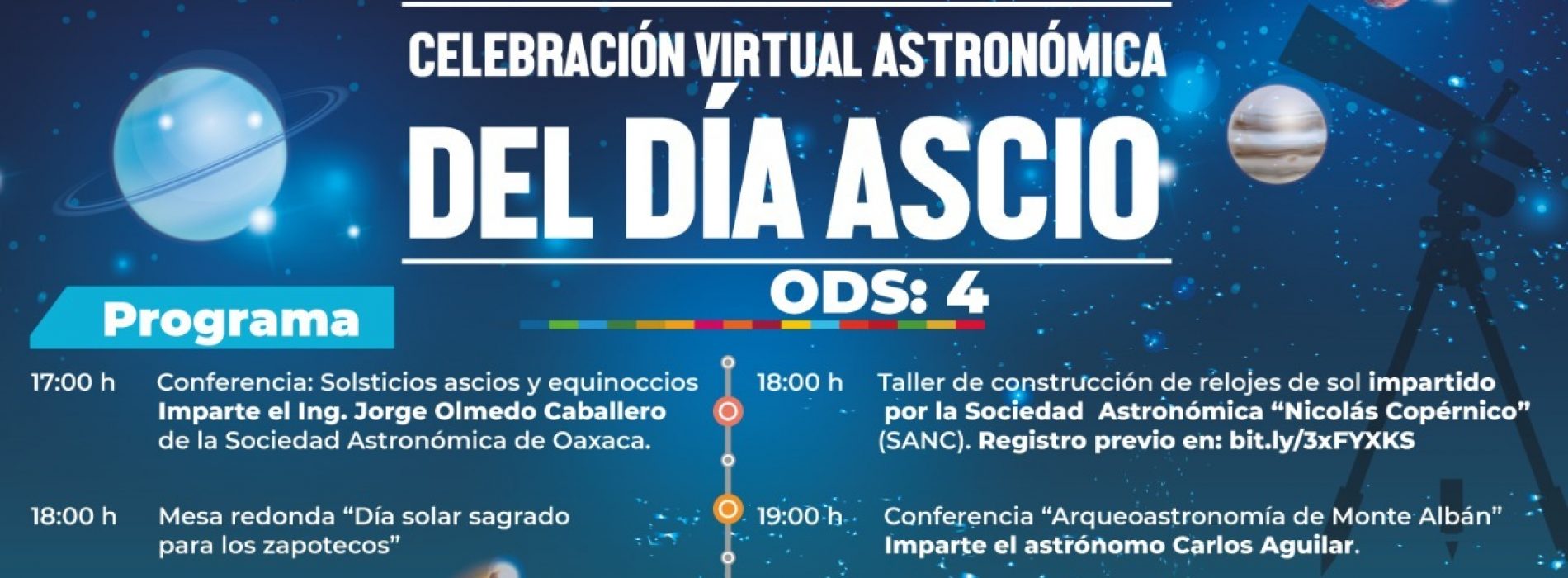 Conoce más sobre el Día Ascio con actividades virtuales que realizará el Ayuntamiento de Oaxaca