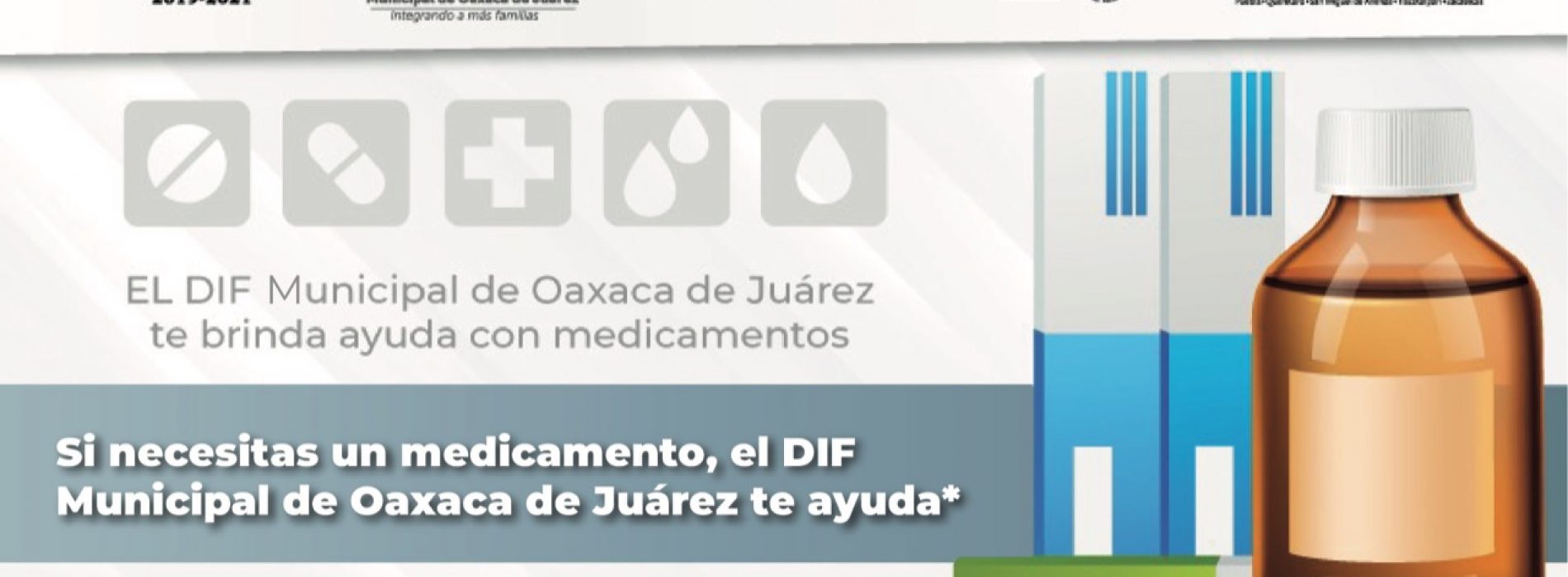 DIF Municipal de Oaxaca de Juárez continúa otorgando medicamentos gratuitos solo con receta