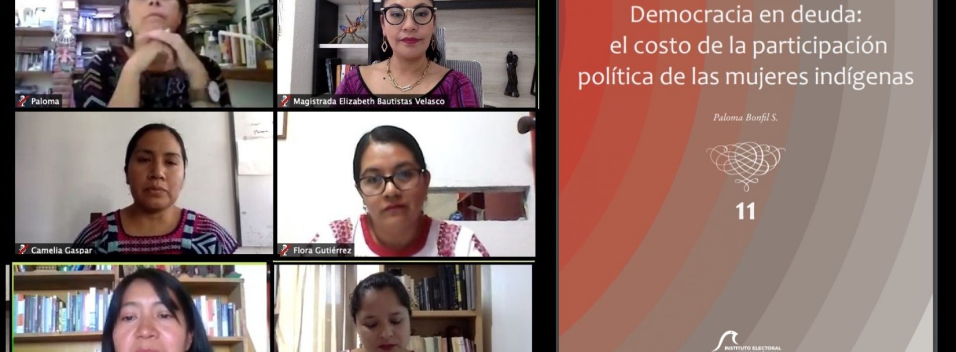 Presenta Observatorio Oaxaca el libro sobre participación política de las mujeres indígenas