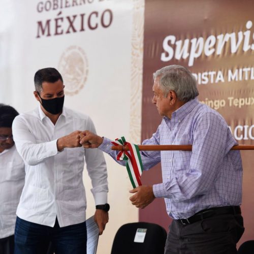 Juntos, Gobierno de Oaxaca y Federación,  construyen la modernidad de la mano con las comunidades