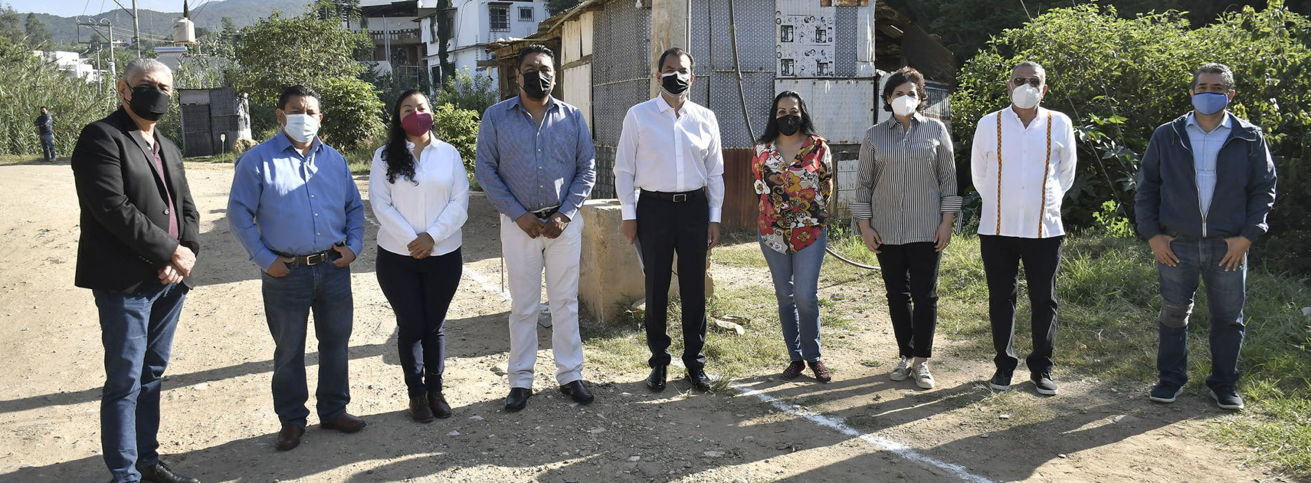 Acompañado del Cabildo, anuncia edil Oswaldo García obra de pavimentación en Guadalupe Victoria