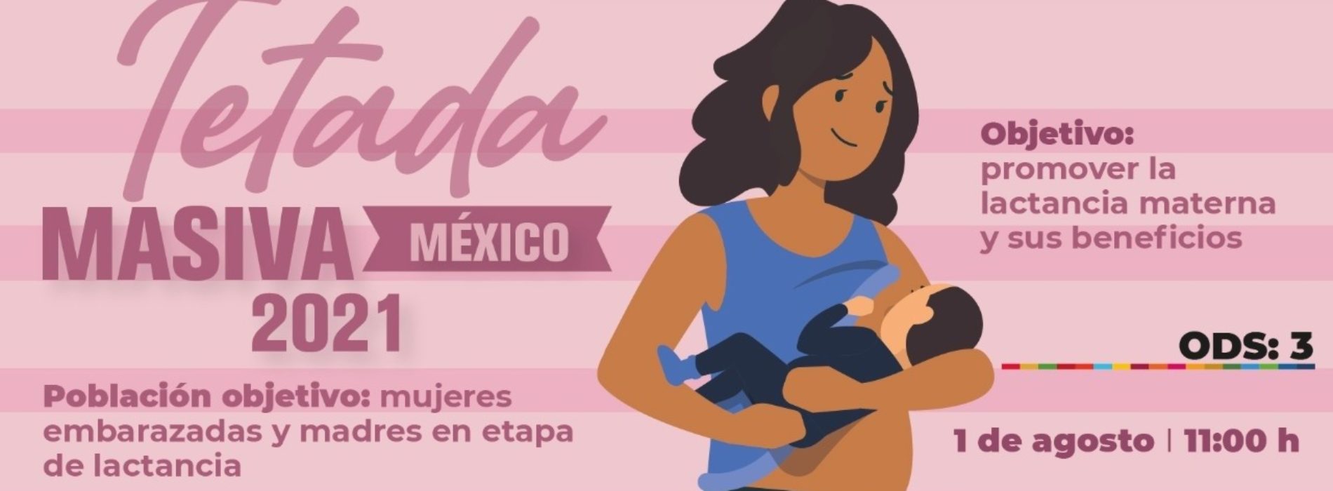 Invita Ayuntamiento de Oaxaca a  a la “Tetada Masiva México 2021”