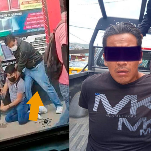 Policía Municipal de Oaxaca de Juárez detiene a otro presunto responsable de asalto en el Mercado de Abasto