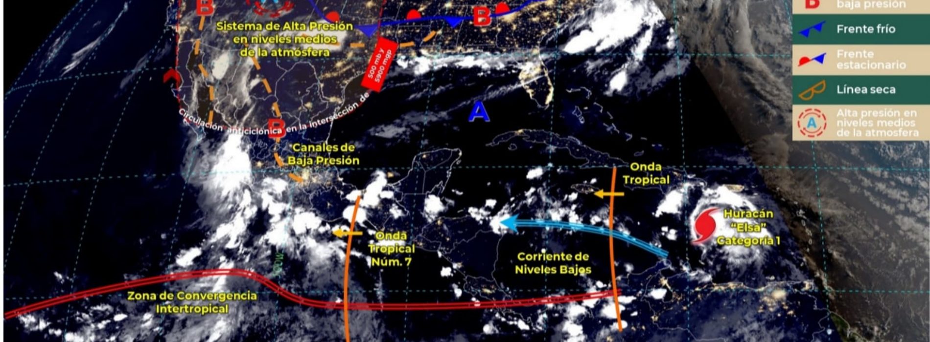 CEPCO se mantiene alerta por onda tropical número 07