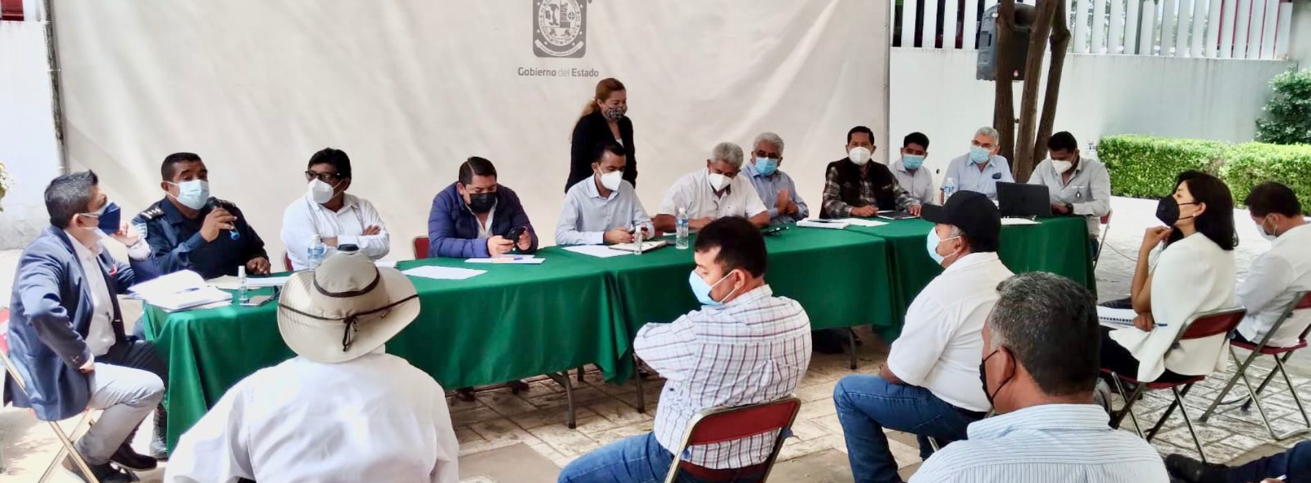 Segego en coordinación con la federación y dependencias estatales brindan atención a las autoridades municipales y agrarias de Cuilápam de Guerrero