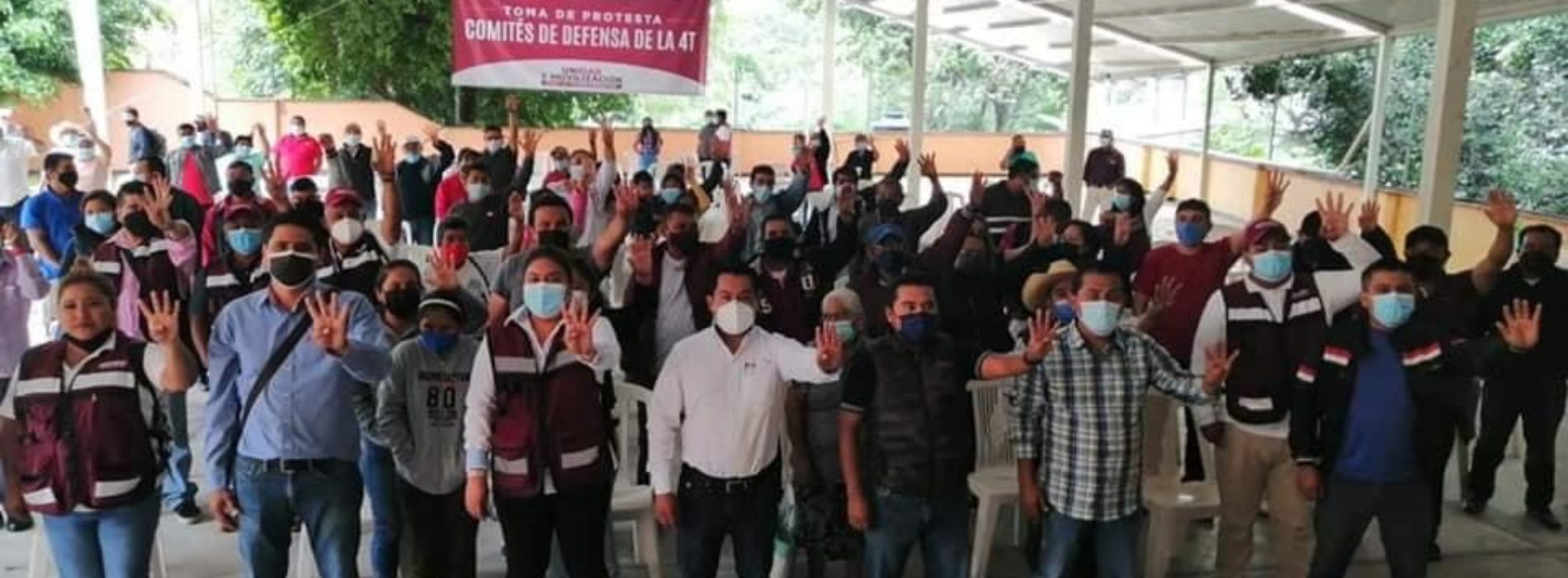 TOMAN PROTESTA A LOS COMITÉS DE DEFENSA DE LA 4TA. TRANSFORMACIÓN EN OAXACA