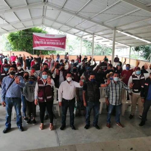TOMAN PROTESTA A LOS COMITÉS DE DEFENSA DE LA 4TA. TRANSFORMACIÓN EN OAXACA
