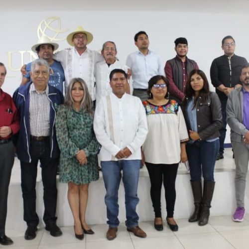 Mauricio Cruz Vargas, se reunió con académicos de Universidad “José Vasconcelos” para presentar los ejes de su campaña.