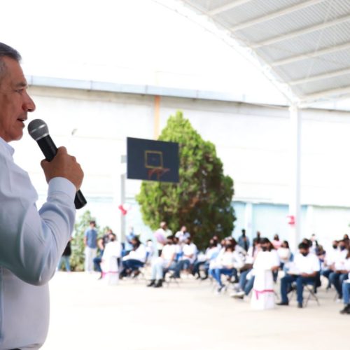 Noe Jara apadrina a generación 2019 – 2022 de la Escuela Secundaria Federal “Reforma Agraria”