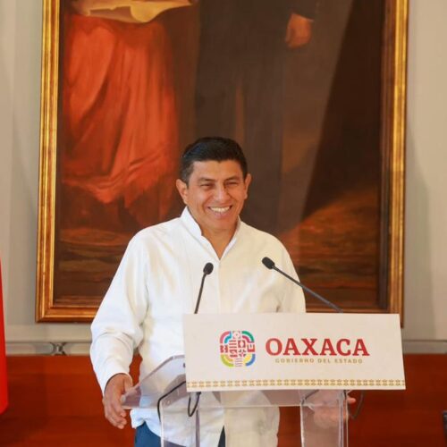 Expresa Gobernador de Oaxaca que habrá paz, justicia y respeto al pueblo