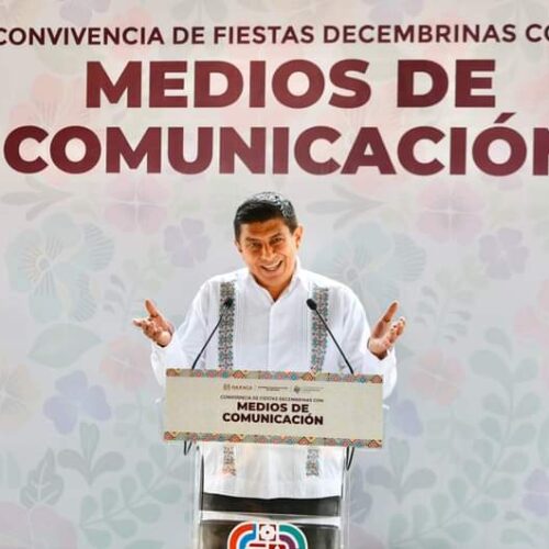 Reconoce Salomón Jara invaluable aportación de los medios de comunicación para la vida democrática y gobernabilidad en la entidad