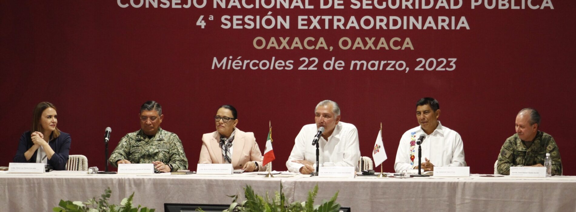 Reitera Gobernador Salomón Jara compromiso por la seguridad de los pueblos de Oaxaca