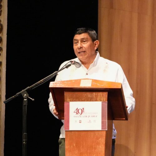 Ciudad de Oaxaca, siempre presente en las grandes transformaciones del país: Gobernador Salomón Jara
