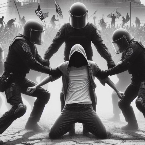 Denuncia colectiva COJUDIDI a la Policía Estatal por torturar a manifestantes contra la gentrificación