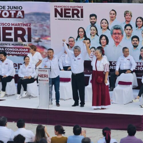 Con lleno total, Arranca campaña Francisco Martínez Neri en la Ciudad de Oaxaca.