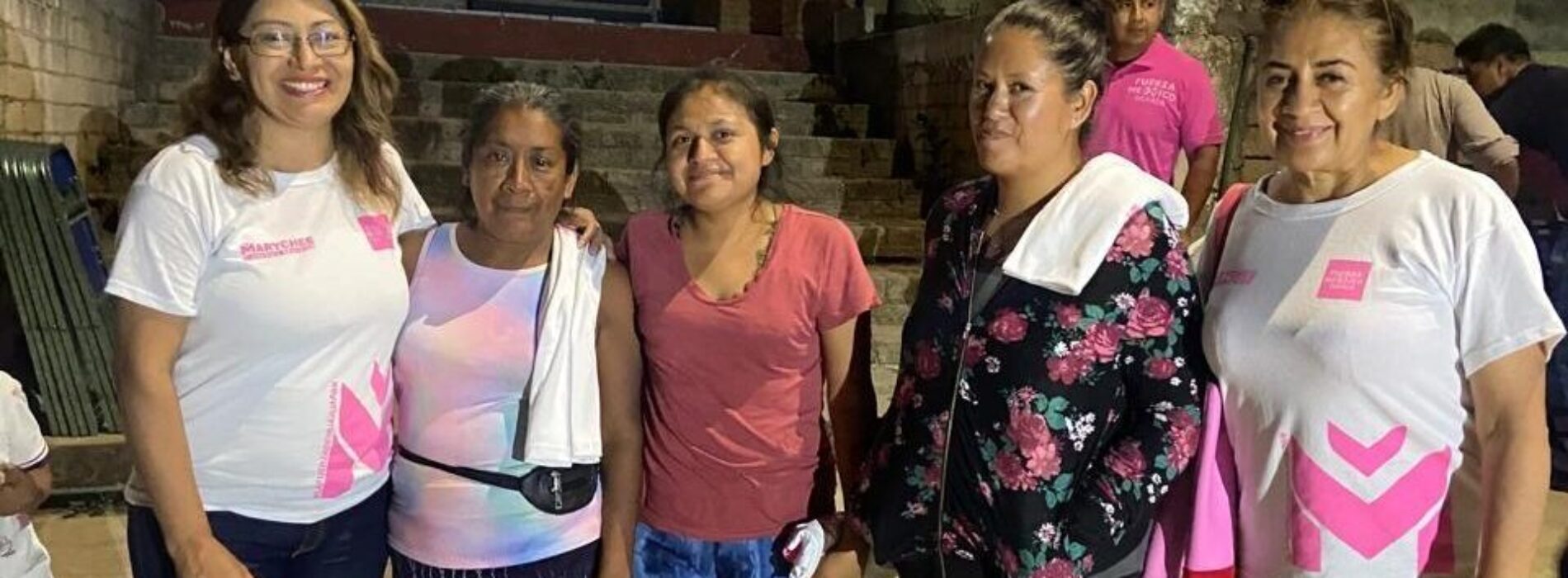 Marycheé Sánchez destaca el valor y liderazgo de las mujeres en Huajuapan.