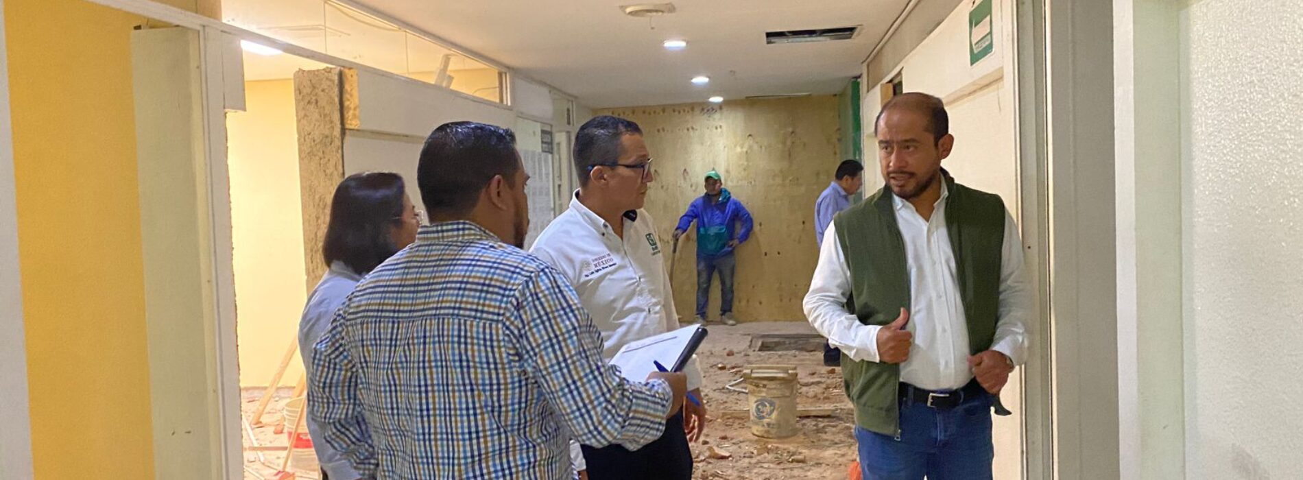 Avanza construcción de Sala de Hemodinamia en el Hospital General de Zona 1 del IMSS Oaxaca