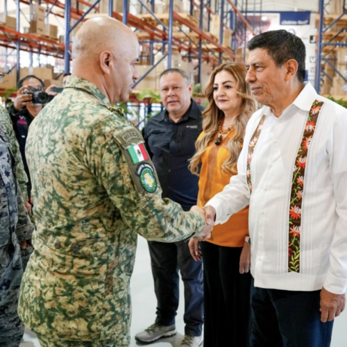 Encabezan Salomón Jara y Eduardo Ramírez segunda Mesa de Paz Interestatal entre Oaxaca y Chiapas